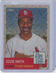 2022 Topps Chrome Platinum Ozzie Smith Refractor /75