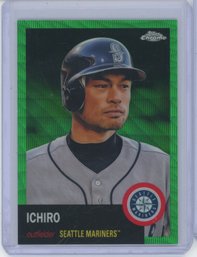 2022 Topps Chrome Platinum Ichiro Green Refractor /99