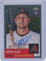 2022 Topps Chrome Platinum Drew Ellis Rookie Auto