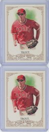 Pair Of 2012 Topps Allen Ginter Mike Trouts