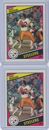 Pair Of 1984 Topps Terry Bradshaw