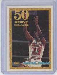 1993 Topps Michael Jordan 50 Point Club