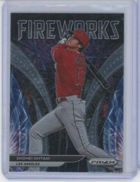 2022 Prizm Fireworks Shohei Ohtani