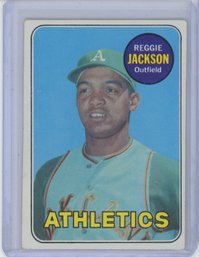 1969 Topps Reggie Jackson Rookie Card