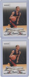 Pair Of 2009 Prestige STEPHEN CURRY Rookies #157