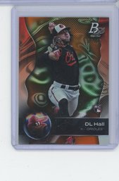 2023 Bowman Platinum DL Hall Rookie /25