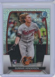 2023 Bowman Chrome Gunar Henderson Rookie Mojo Refractor