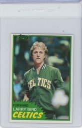 1981 Topps Larry Bird Second Year Card