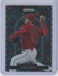 2022 Prizm Shohei Ohtani Stained Glass