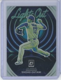 2022 Optic Shohei Ohtani Light Out Prizm