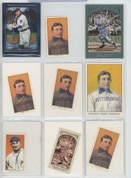 9 Card Honus Wagner Lot Reprints