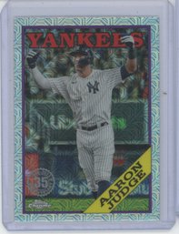 2023 Topps Aaron Judge Silver Pack Mojo Refractor