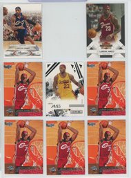 8 Card LEBRON JAMES Lot