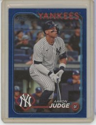 2024 Topps Aaron Judge Blue Variation