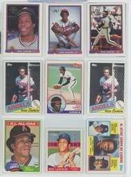 12 Card Rod Carew Lot Vintage