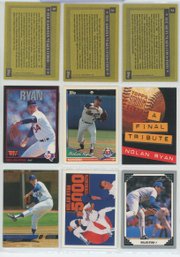 14 Card Nolan Ryan Lot