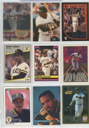 17 Card Barry Bonds Lot