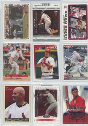 11 Card Albert Pujols Lot