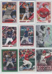 10 Card Bryce Harper Lot