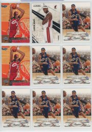 9 Card LEBRON JAMES Lot