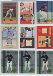 9 Card Alex Rodriguez Lot Including Rookies And Game Used