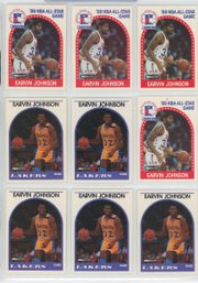 9 1989 Hoops Magic Johnson Cards