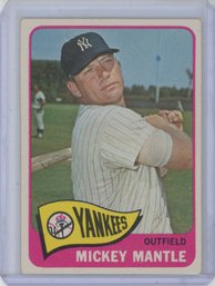 1965 Topps Mickey Mantle