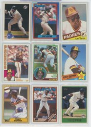 15 Card Tony Gwynn Lot Including Rookie