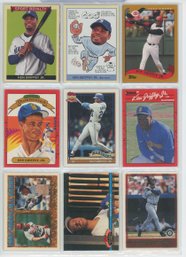 17 Card Ken Griffey Jr Lot