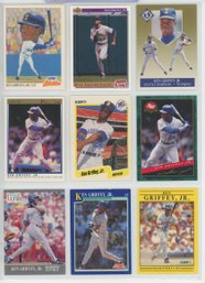 11 Card Ken Griffey Jr Lot