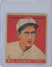 1933 Goudey Mickey Cochrane