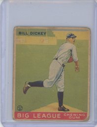 1933 Goudey Bill Dickey