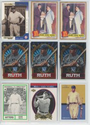 15 Card Babe Ruth Lot