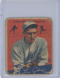 1934 Goudey Charlie Gehringer