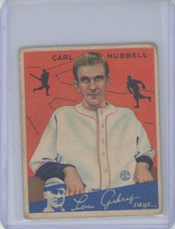 1934 Goudey Carl Hubbell