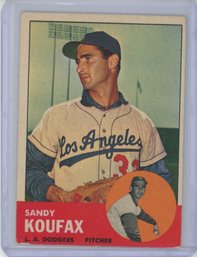 1963 Topps Sandy Koufax