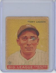 1933 Goudey Tony Lazzeri