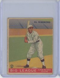 1933 Goudey Al Simmons