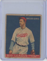 1933 Goudey Burleigh Grimes