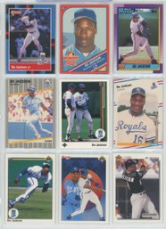 17 Card Bo Jackson Lot