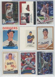 13 Card Clayton Kershaw Lot Including Rookie