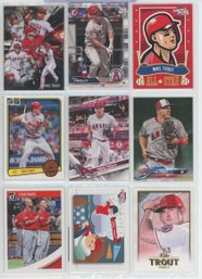 13 Card Mike Trout Lot