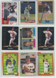 15 Card Nolan Ryan Lot