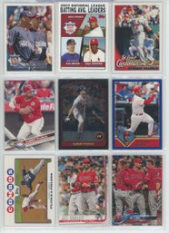 13 Card Albert Pujols Lot