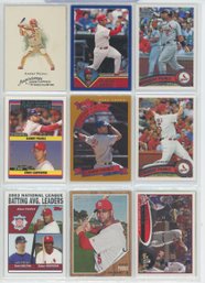 17 Card Albert Pujols Lot