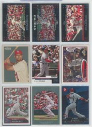 15 Card Albert Pujols Lot Including Refractor