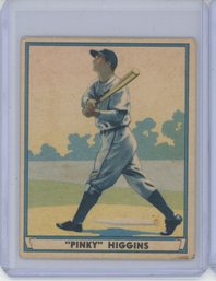 1941 Playball Pinky Higgins