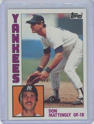 1984 Topps Don Mattingly Rookie Card