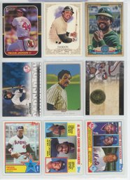 10 Card Reggie Jackson Lot