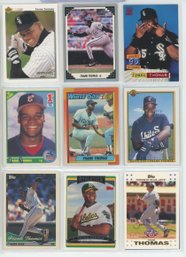 15 Card Frank Thomas Lot Including Rookies